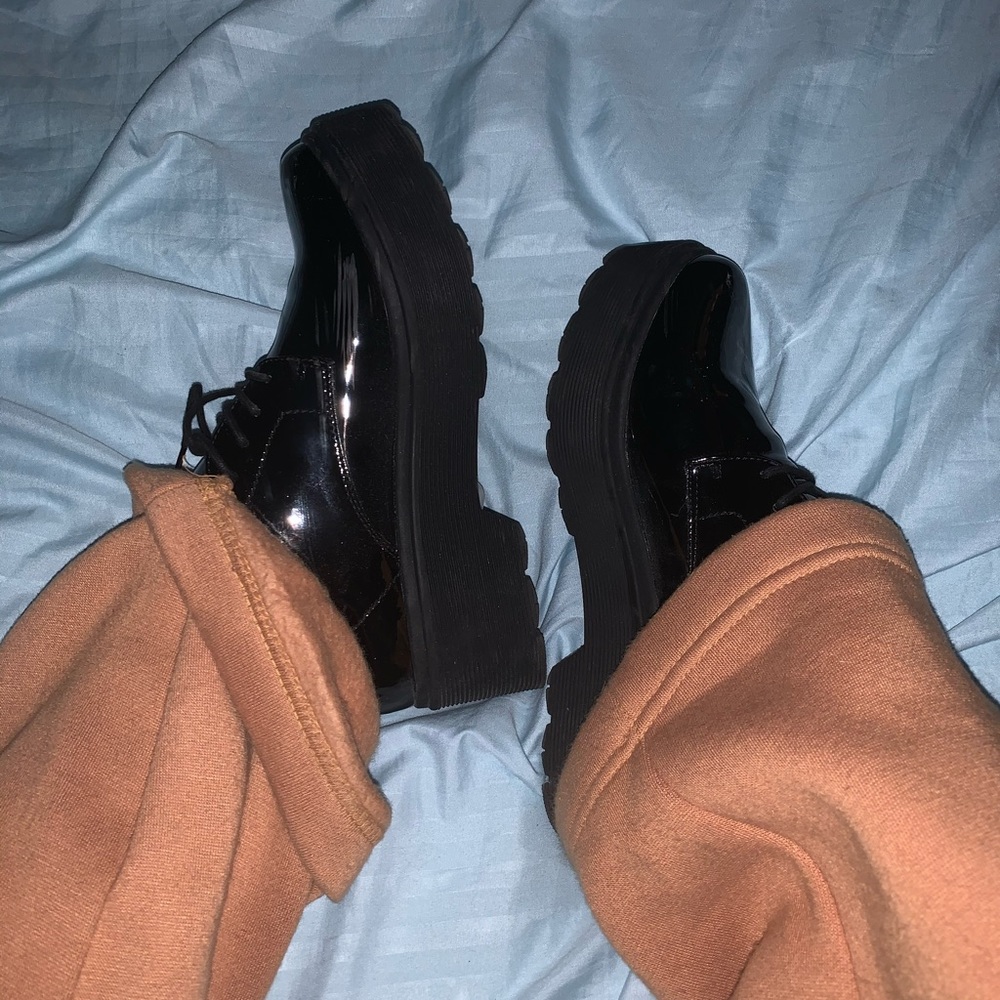 chunky platform ankle boots *SOLD*